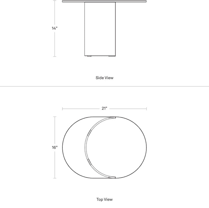 Half Past Small Side Table