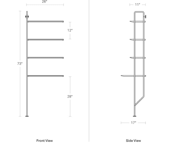 Hitch Add-on Bookcase and Desk