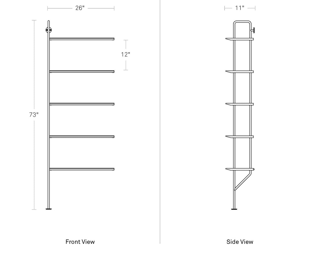 Hitch Add-on Bookcase