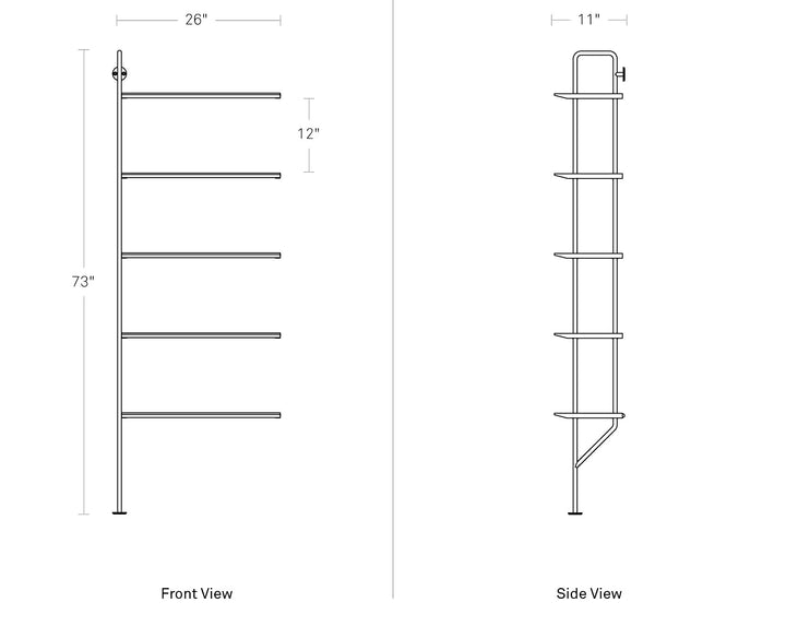 Hitch Add-on Bookcase