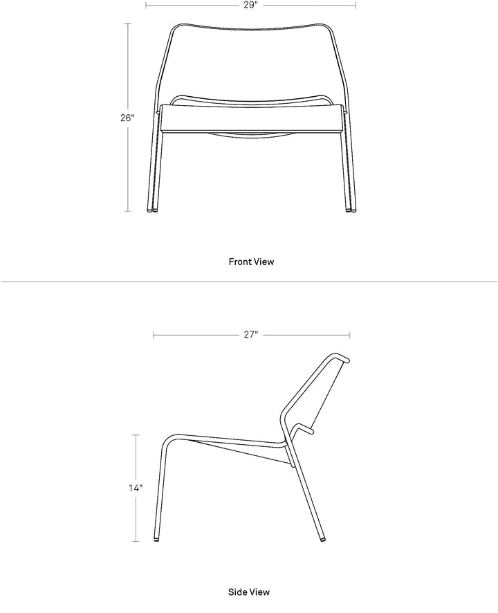 Hot Mesh Lounge Chair