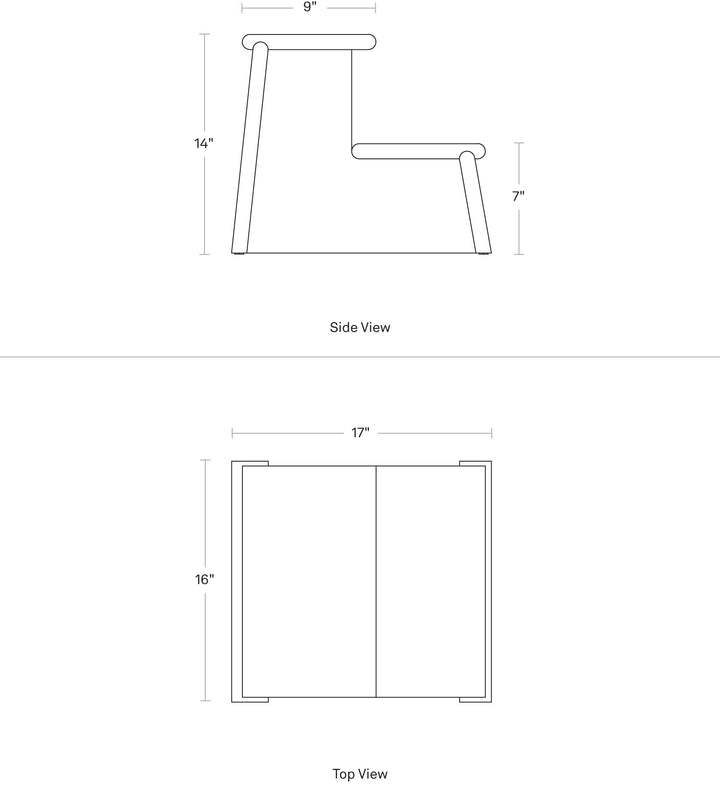 Jut Step Stool