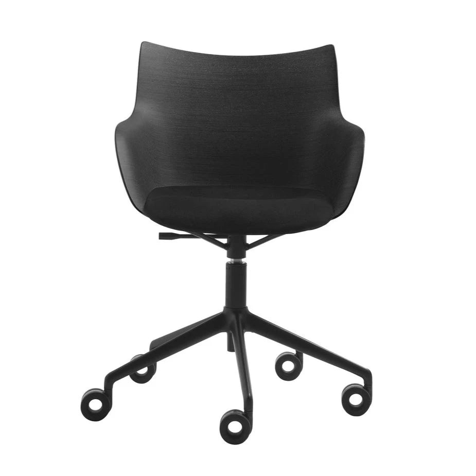 Q/Wood Swivel Armchair
