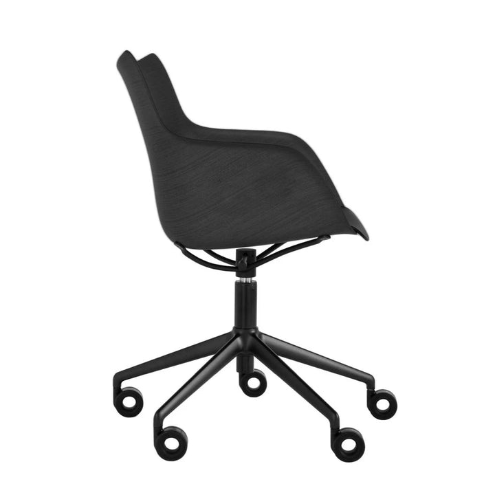 Q/Wood Swivel Armchair