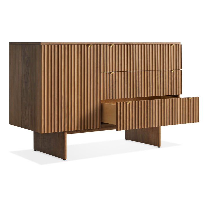 Murmur 1 Door / 3 Drawer Credenza
