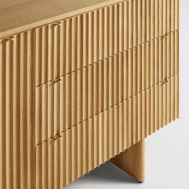 Murmur 1 Door / 3 Drawer Credenza