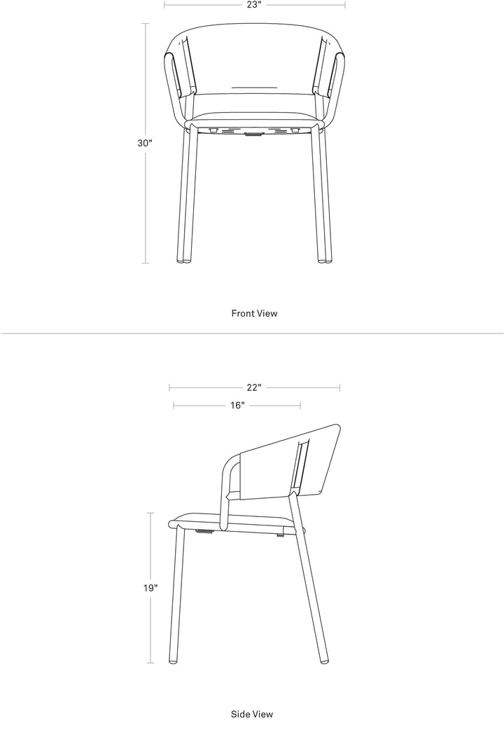 Mate Outdoor Dining Chair