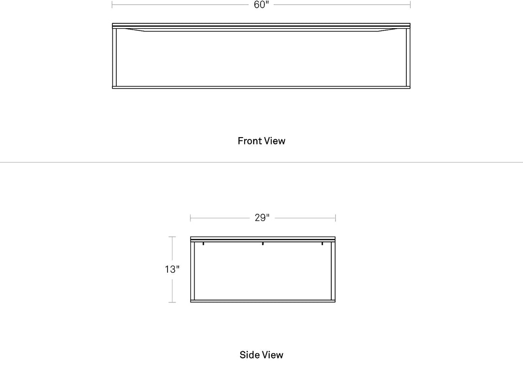 Minimalista Large Coffee Table