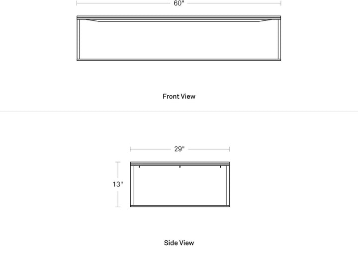 Minimalista Large Coffee Table