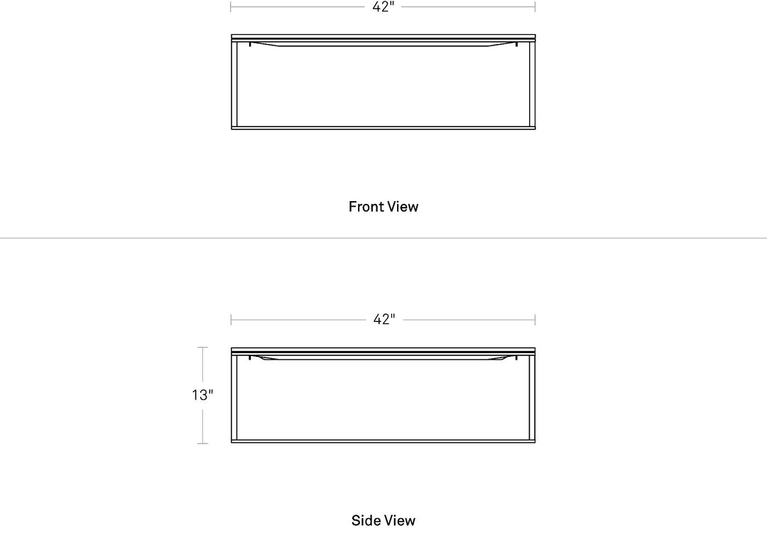 Minimalista Square Coffee Table