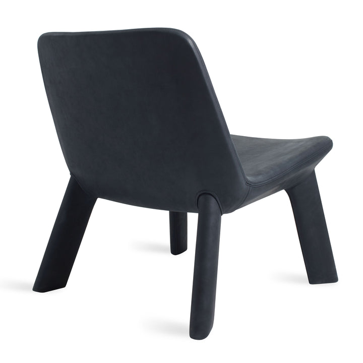 Neat Leather Lounge Chair