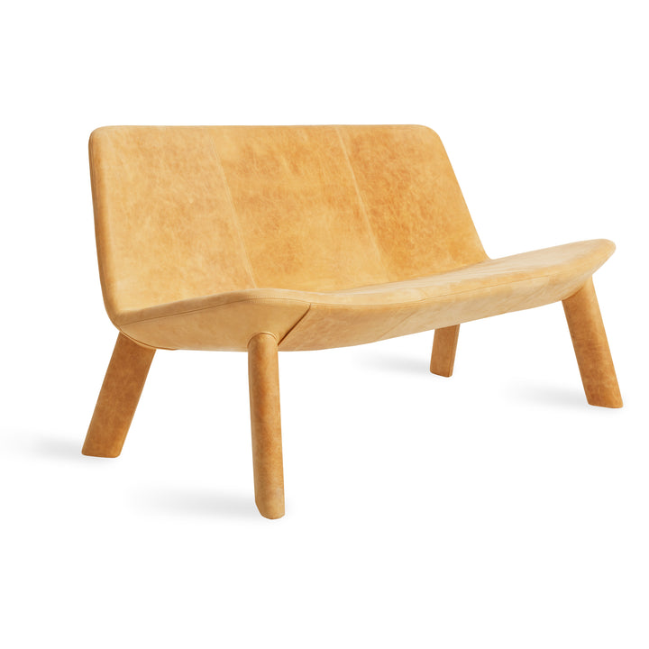 Neat Leather Settee