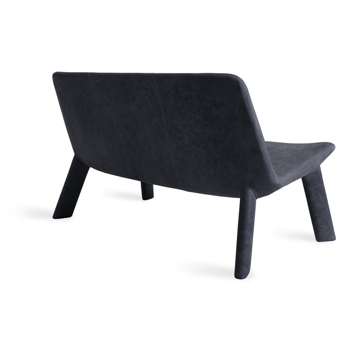 Neat Leather Settee