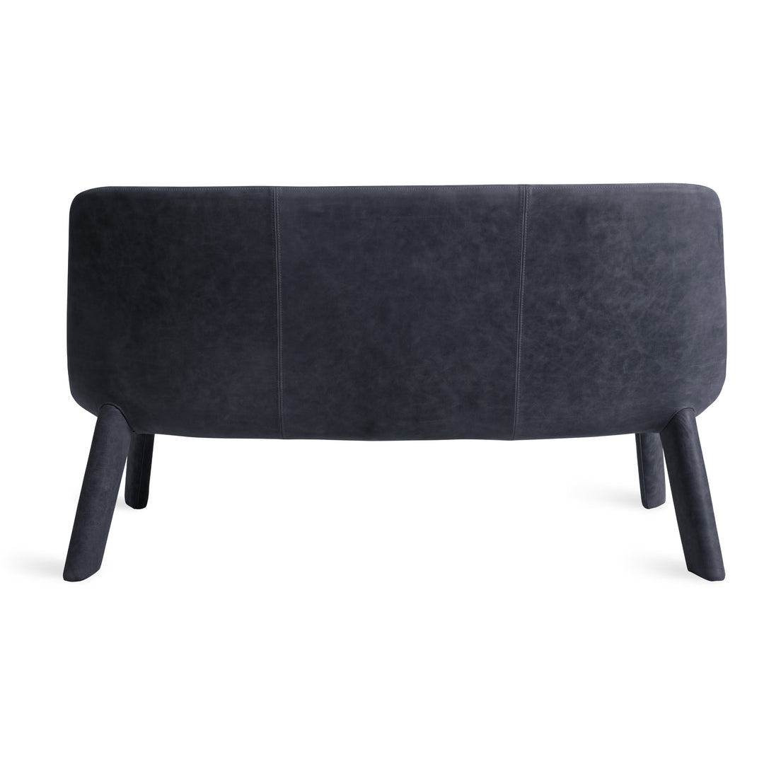 Neat Leather Settee