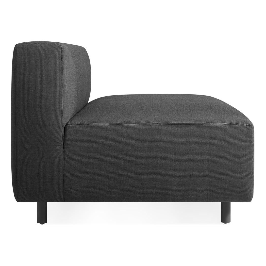 9 Yard Outdoor 72" Armless Sofa