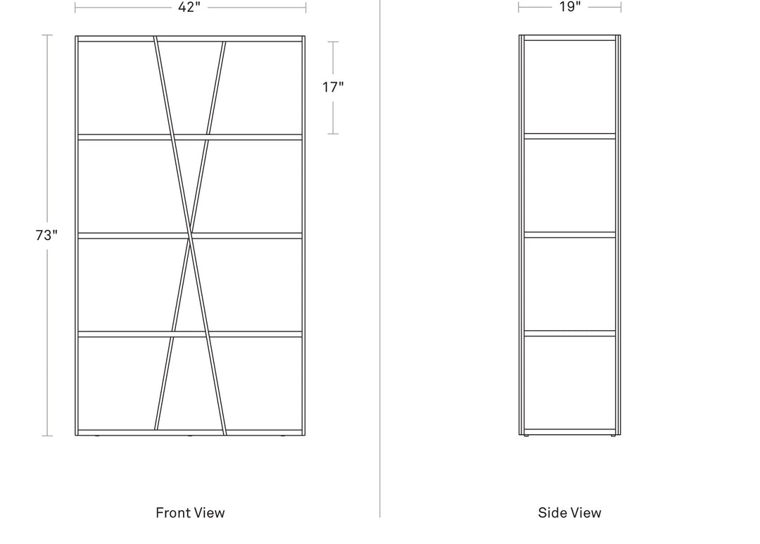 NeedWant Narrow Shelving