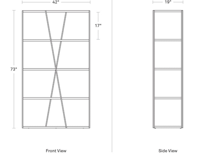 NeedWant Narrow Shelving