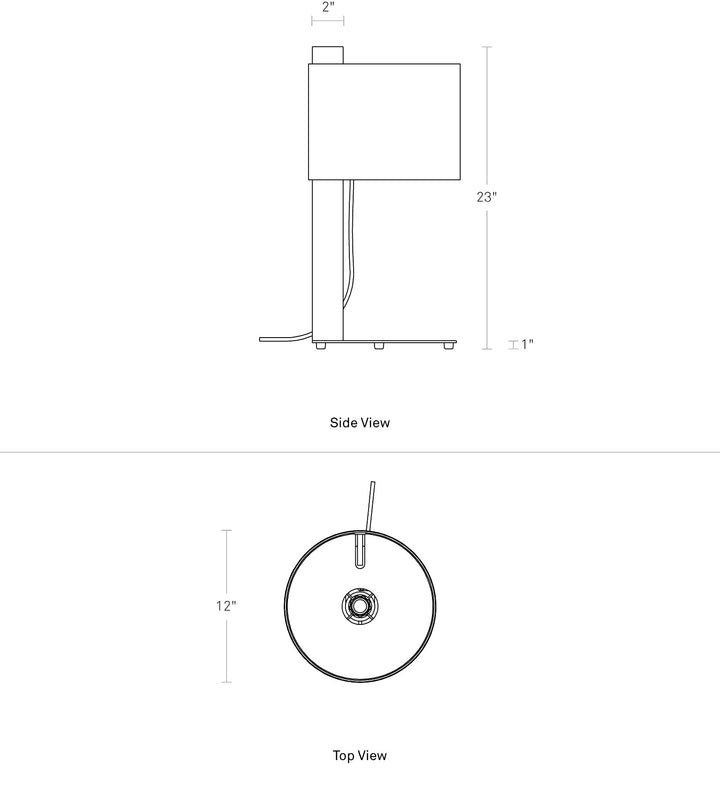 Note Table Lamp