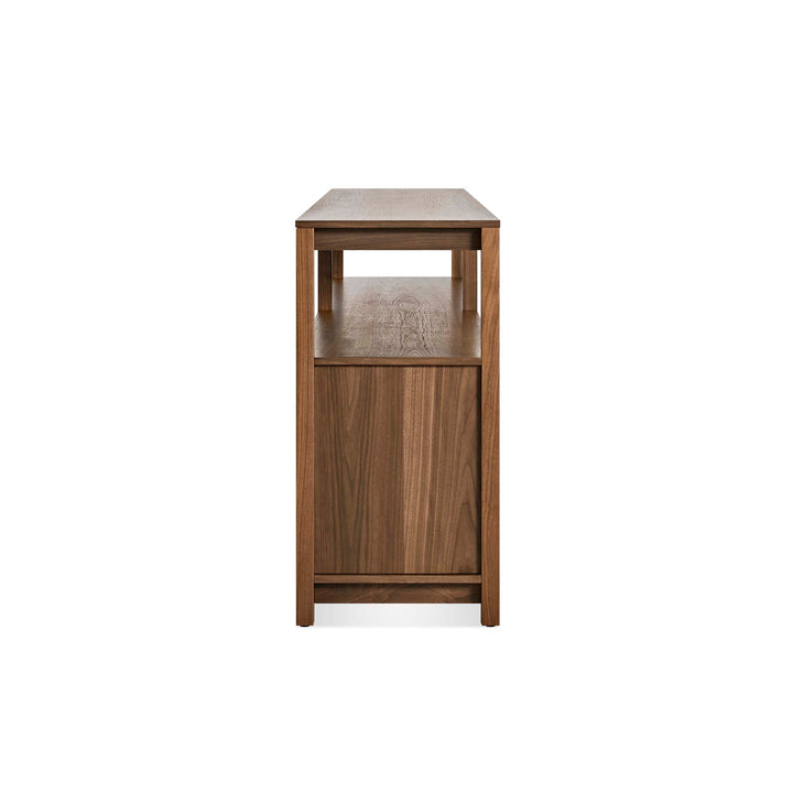 Open Plan Long and Low Bookcase with Storage