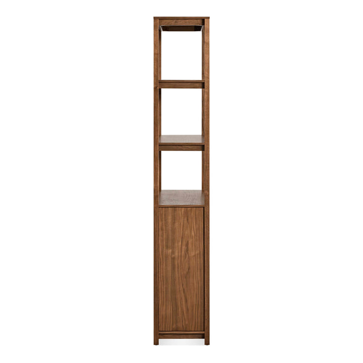 Open Plan Tall Bookcase with Storage