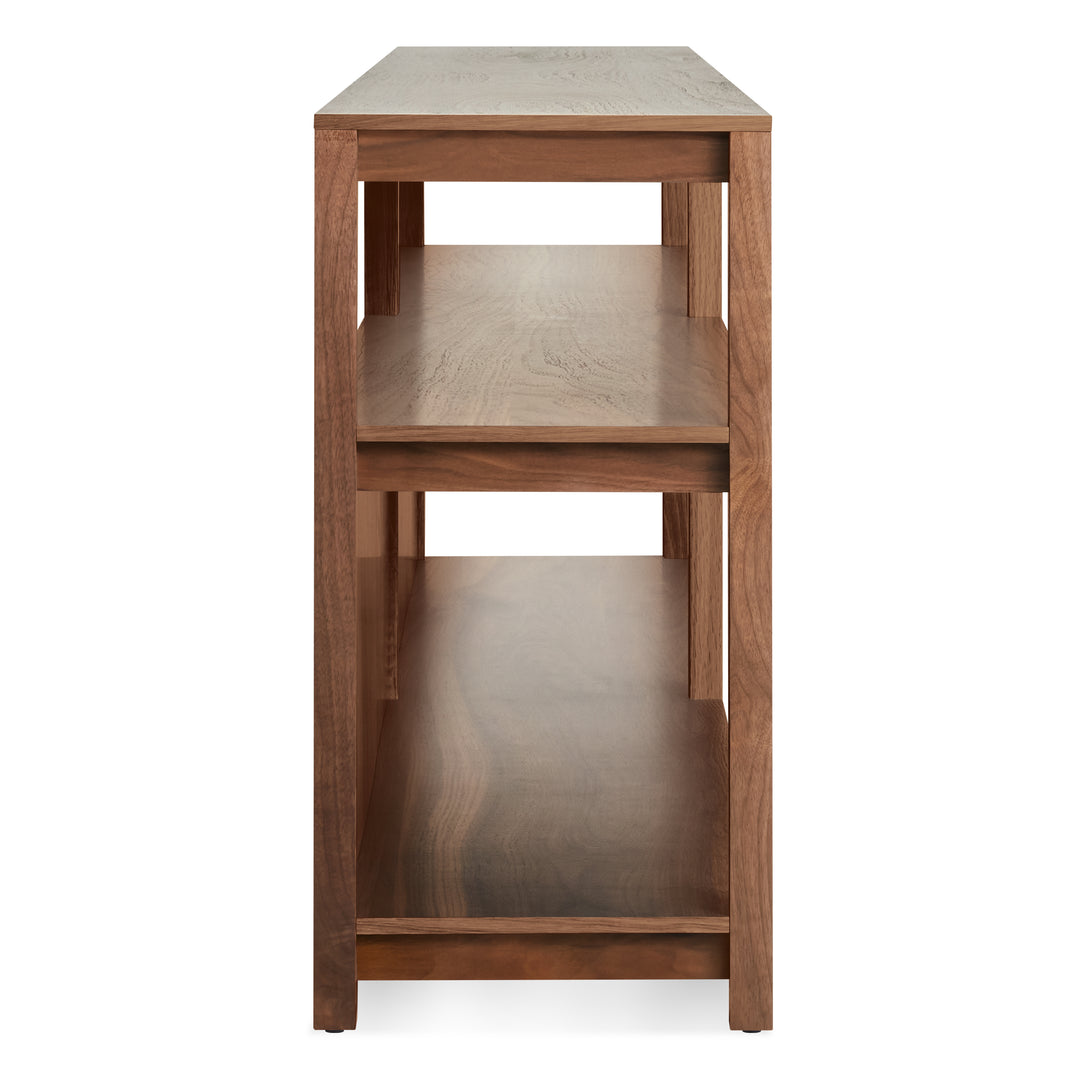 Open Plan Long and Low Bookcase