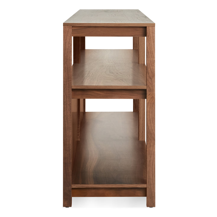 Open Plan Long and Low Bookcase