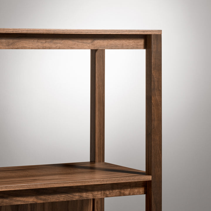 Open Plan Small Low Bookcase
