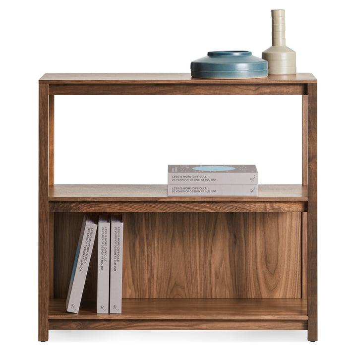 Open Plan Small Low Bookcase