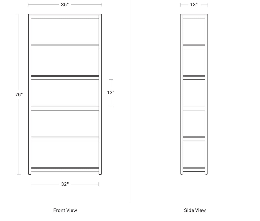 Open Plan Tall Bookcase