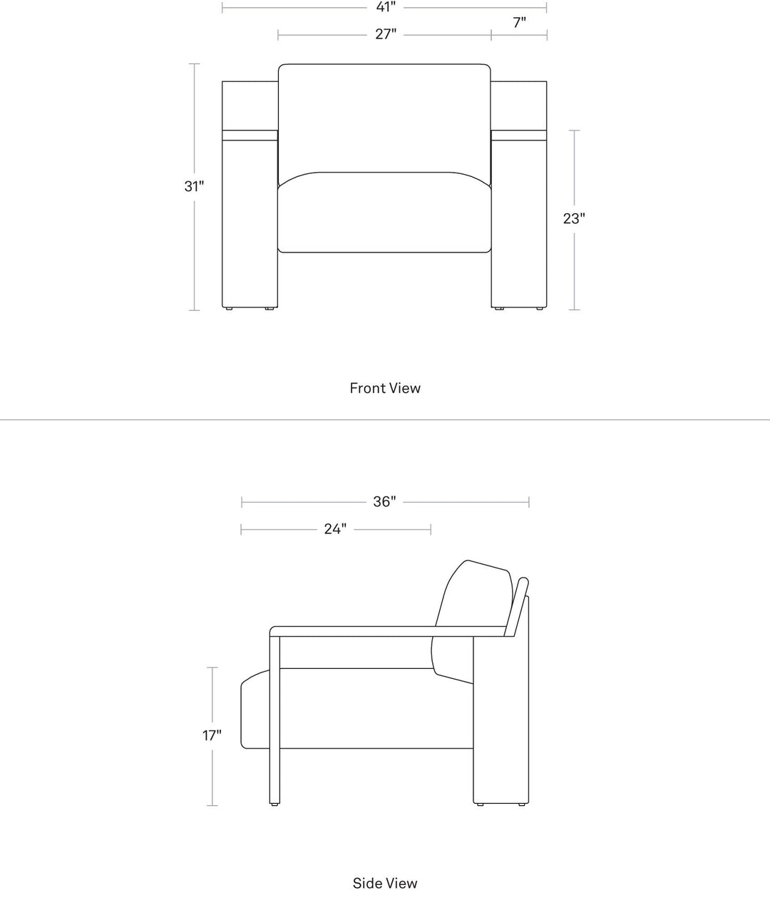 Ridge Outdoor Lounge Chair