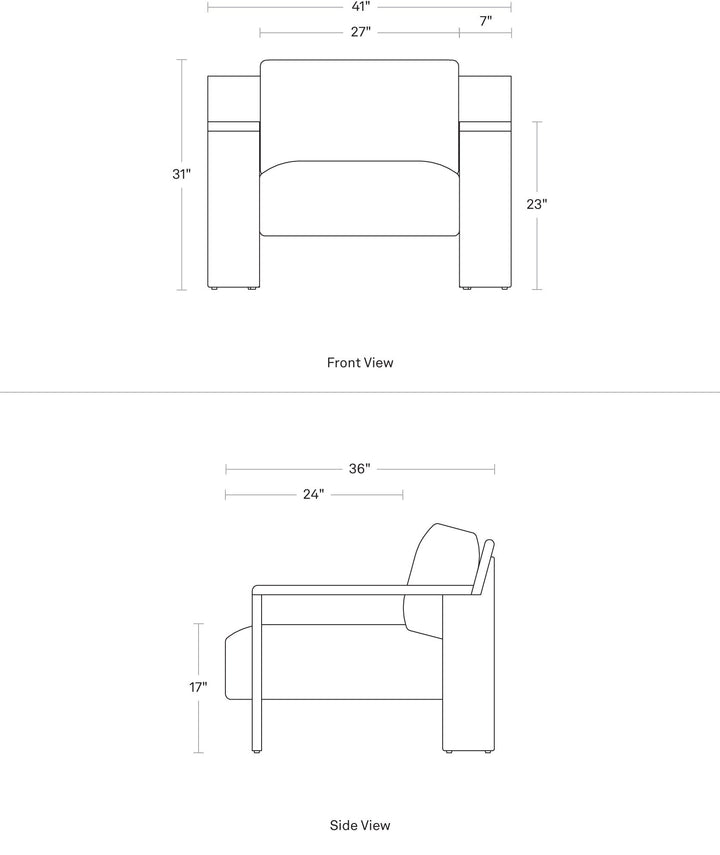 Ridge Outdoor Lounge Chair