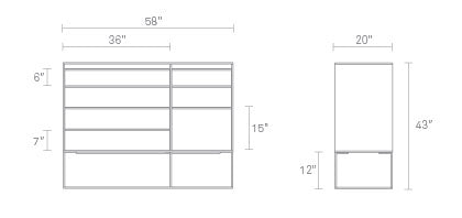 Rule Large Dresser