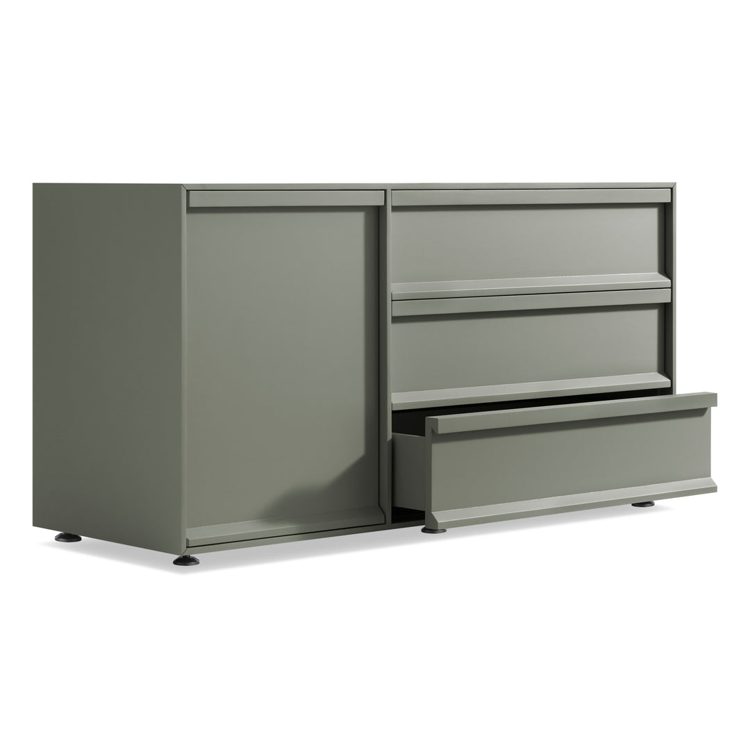 Superchoice 1 Door / 3 Drawer Credenza