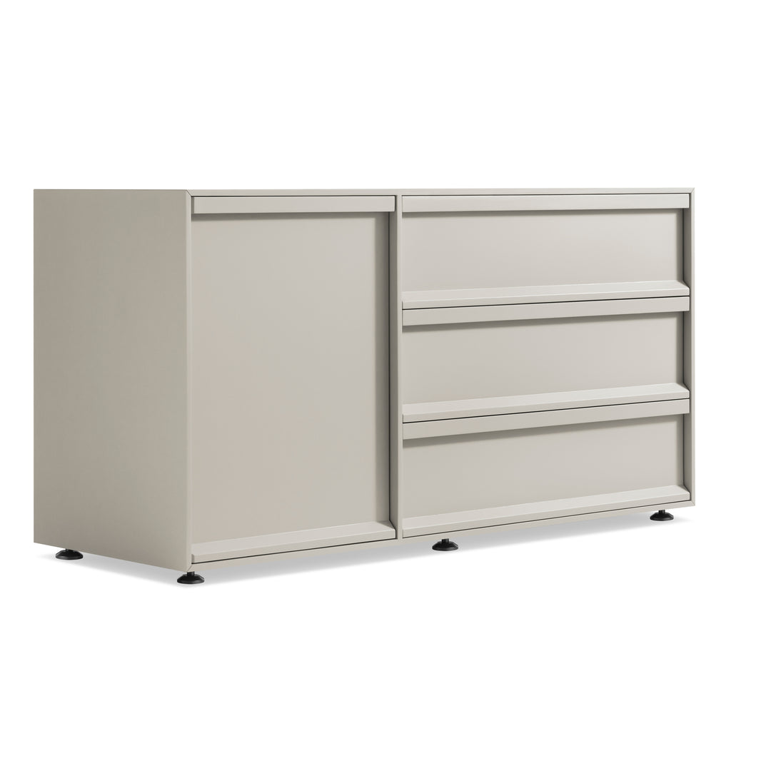Superchoice 1 Door / 3 Drawer Credenza