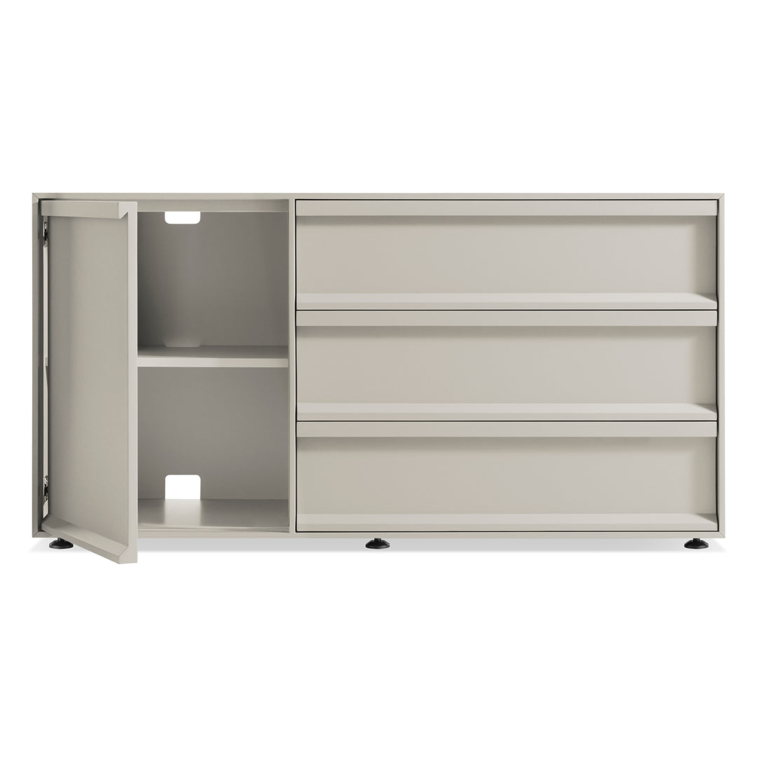 Superchoice 1 Door / 3 Drawer Credenza