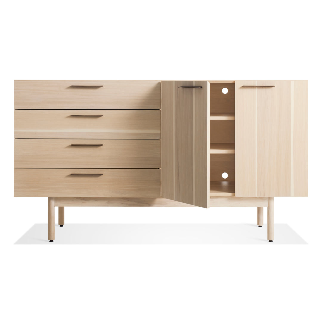 Shale 4 Drawer / 2 Door Credenza