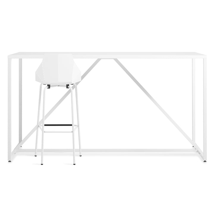 Strut 75" Large Bar Height Table