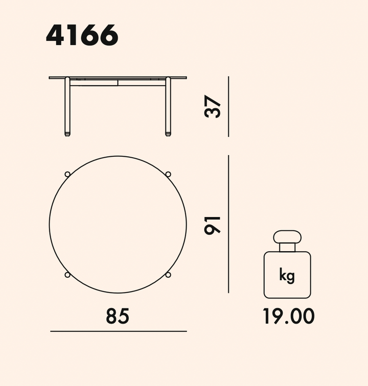 Undique Terrazzo Table