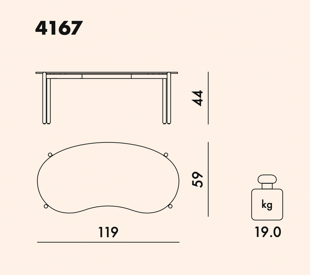 Undique Terrazzo Table