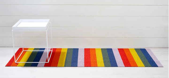Pride Stripe Shag Mat