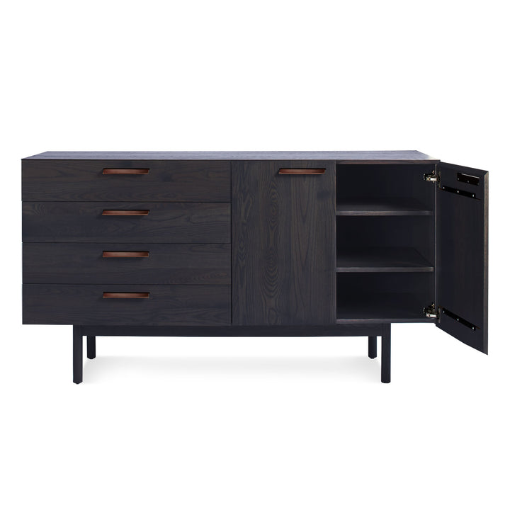 Shale 4 Drawer / 2 Door Credenza