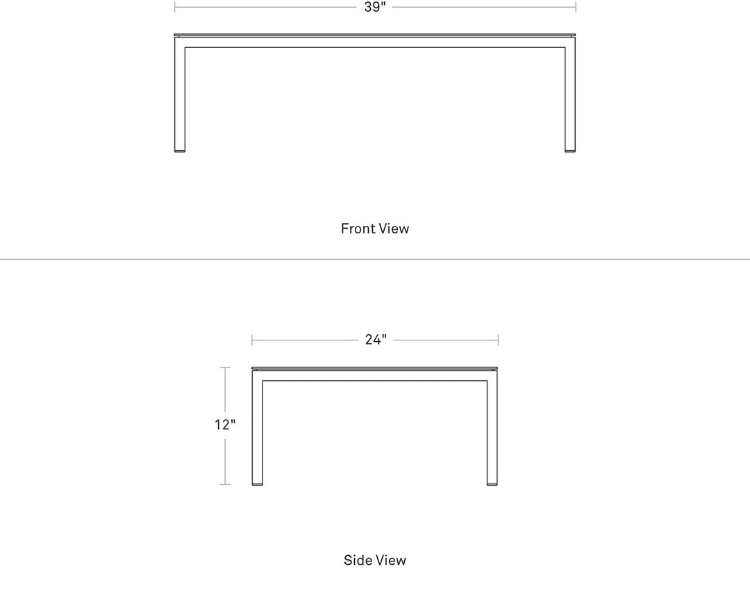 Skiff Outdoor Coffee Table