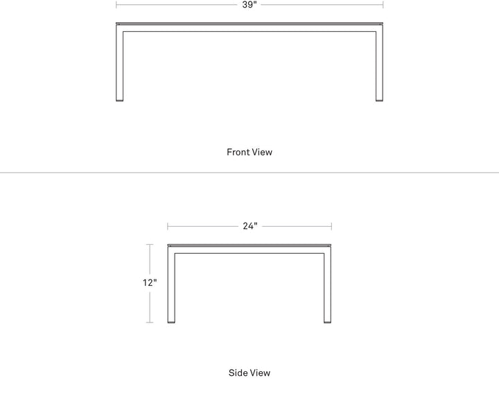 Skiff Outdoor Coffee Table