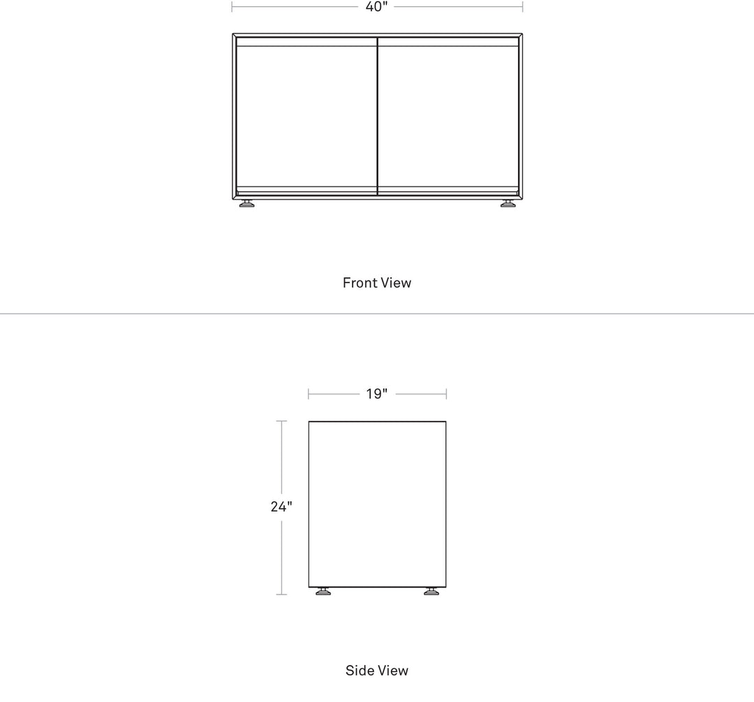 Superchoice 2 Door Credenza