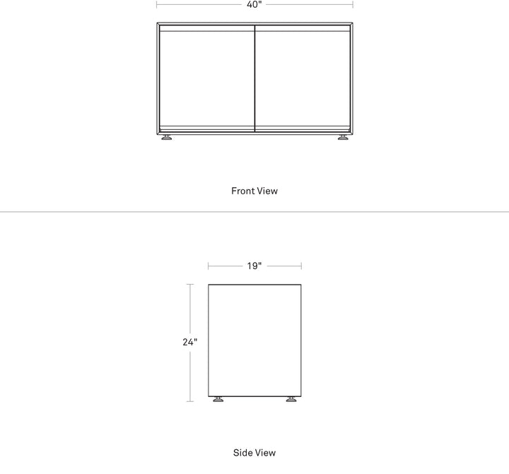 Superchoice 2 Door Credenza