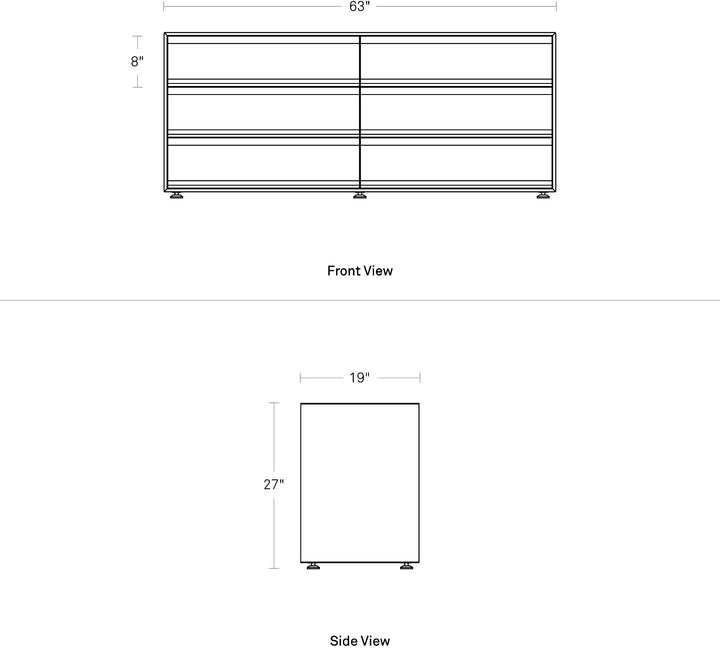Superchoice 6 Drawer Dresser