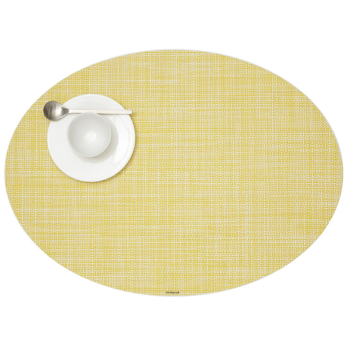 Mini Basketweave Oval Placemat