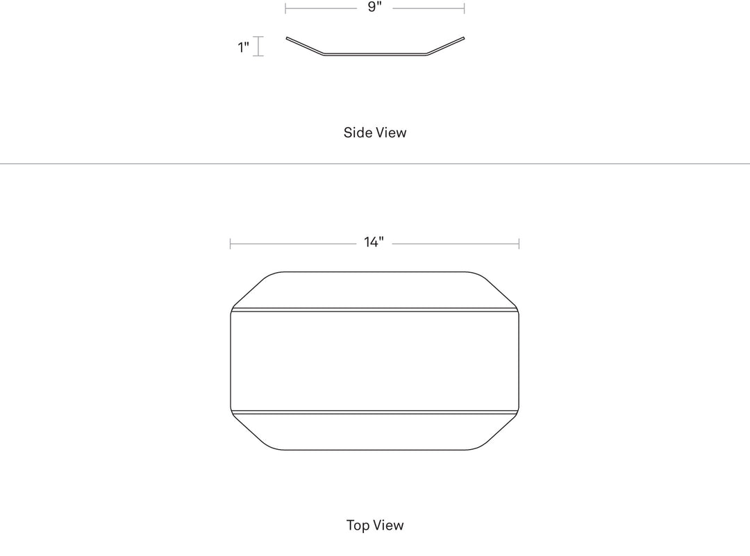 Twofold Large Tray