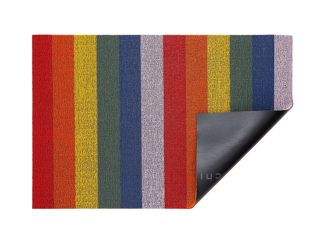 Pride Stripe Shag Mat