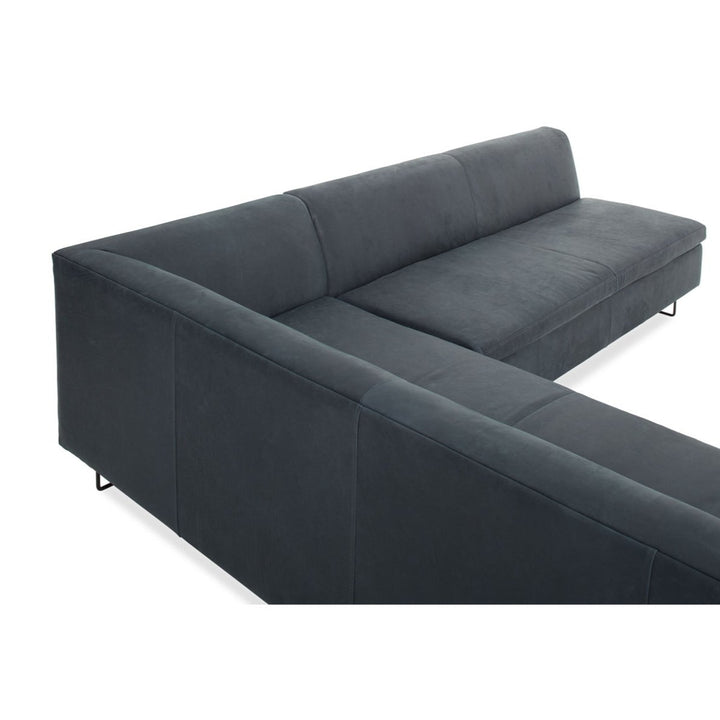 Bonnie & Clyde Leather Sectional Sofa